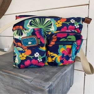 Lilybloom 3 front pocket cross body purse.